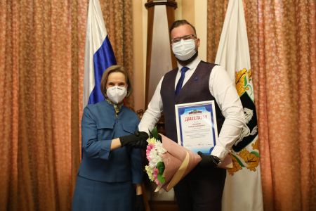 Изображение к новости Церемония награждения лучших учителей Томской области